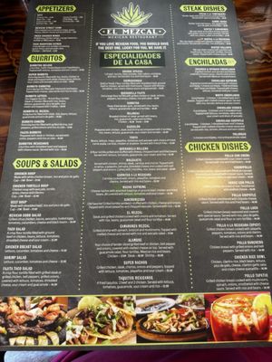 Menu photo 3 El Mezcal Mexican Restaurant Hudson, FL Menu photo 3 El Mezcal Mexican Restaurant Hudson, FL