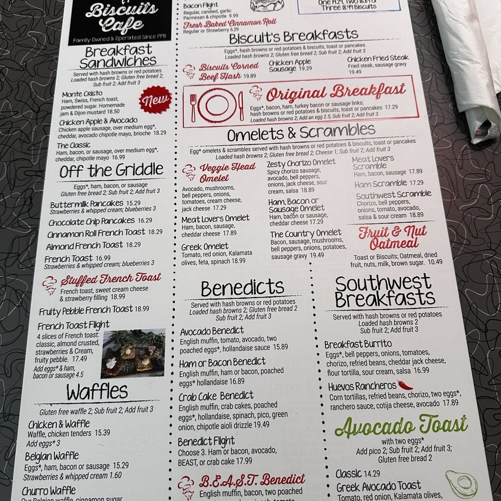 Biscuits Cafe - Breakfast & Brunch Near Me - Phoenix, Arizona