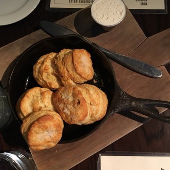 Copper Fox Gastropub - No. 16 biscuits as an appetizer -- checked in and got them for free! - New American Near Me - Chicago, Illinois