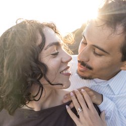 LA Digital Photo - She said yes!