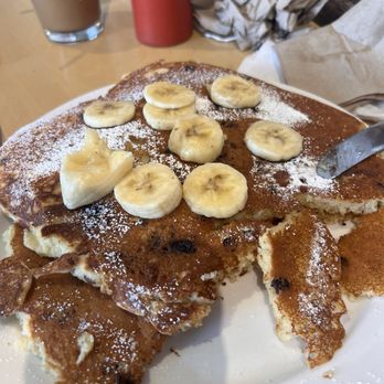 Bake Shack - Yum yum Chocolate chip banana pancake - Breakfast & Brunch Near Me - Dania Beach, Florida Bake Shack - Yum yum Chocolate chip banana pancake - Breakfast & Brunch Near Me - Dania Beach, Florida