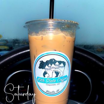 49th State Street Coffee - Iced Dirty Pumpkin Chai - Coffee & Tea Near Me - Wasilla, Alaska 49th State Street Coffee - Iced Dirty Pumpkin Chai - Coffee & Tea Near Me - Wasilla, Alaska