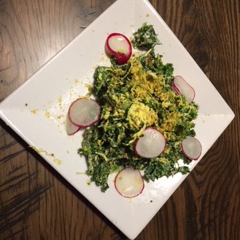 Bang! - Salad with shaved brussel sprouts - delicious! - Vegetarian Near Me - Charlottesville, Virginia