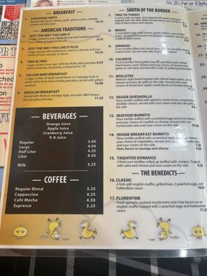 Menu photo 2 Yellow Bird Cafe Hammond, LA Menu photo 2 Yellow Bird Cafe Hammond, LA