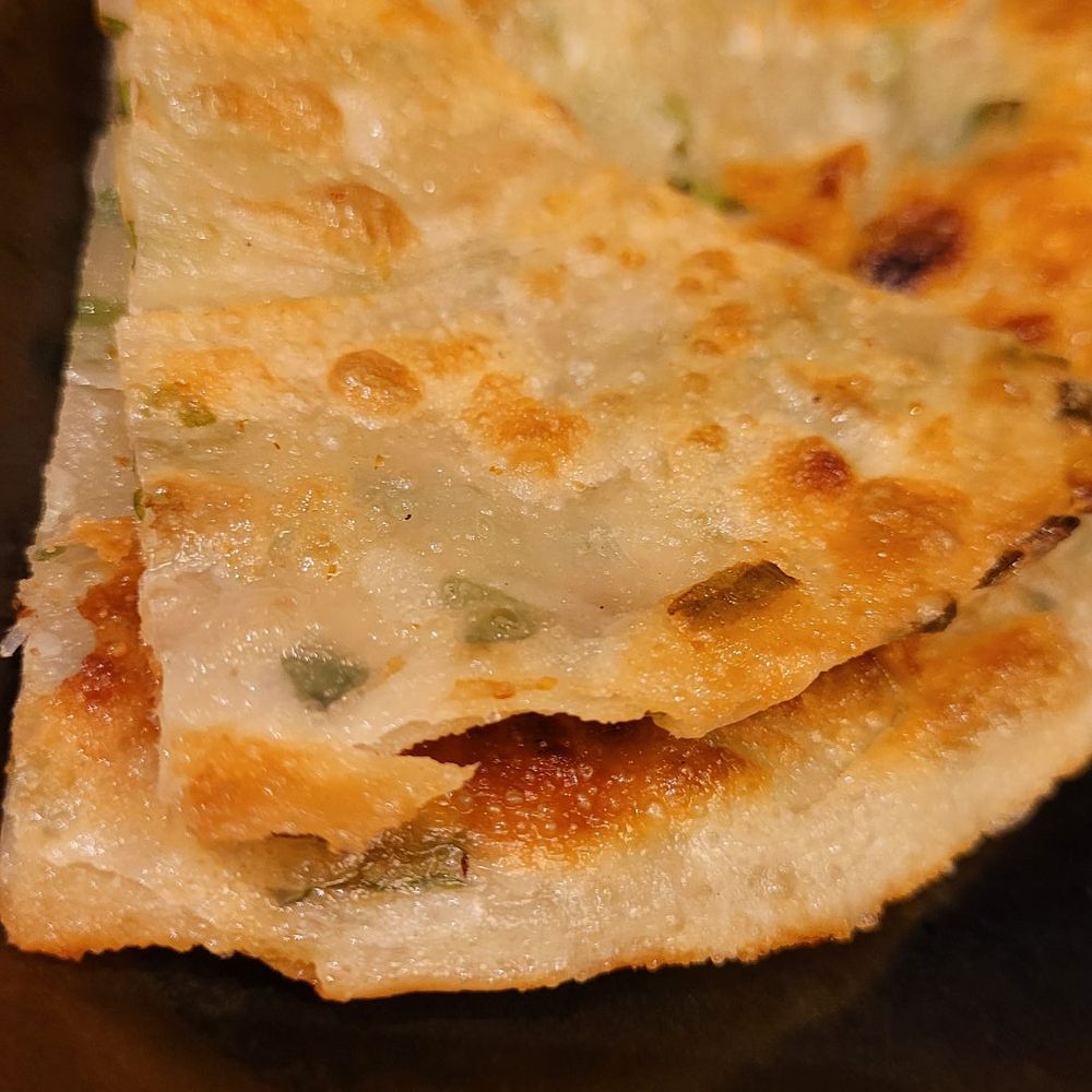 The Noodle Den - Green onion pancakes. - Chinese Near Me - Las Vegas, Nevada The Noodle Den - Green onion pancakes. - Chinese Near Me - Las Vegas, Nevada