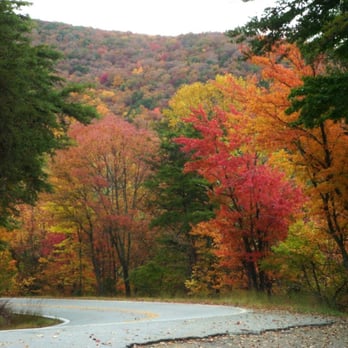 Fort Mountain State Park - Highway heading up the Fort Mt - Parks Near Me - Chatsworth, Georgia