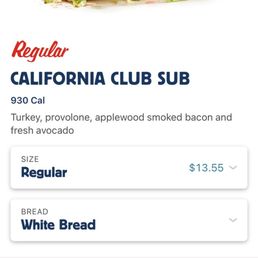 Please update your menu to offer this locals favorite like the other nearby Jersey Mike's locations! Please update your menu to offer this locals favorite like the other nearby Jersey Mike's locations!