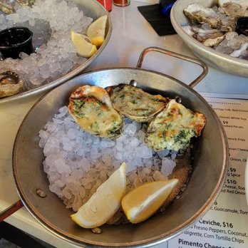 The Atlantic - Oyster Rockefeller - Seafood Near Me - Virginia Beach, Virginia The Atlantic - Oyster Rockefeller - Seafood Near Me - Virginia Beach, Virginia
