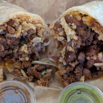 Gracias Señor! - Pastor burrito (cross section) - Food Trucks Near Me - Brentwood , California