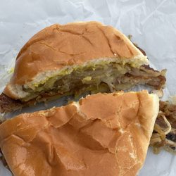 Maxwell Street Depot - Pork Chop Sandwich.