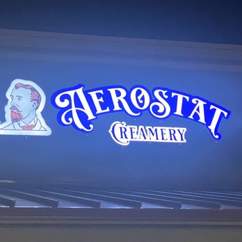 Aerostat Creamery - Sign outside - Ice Cream & Frozen Yogurt Near Me - Murrieta, California Aerostat Creamery - Sign outside - Ice Cream & Frozen Yogurt Near Me - Murrieta, California