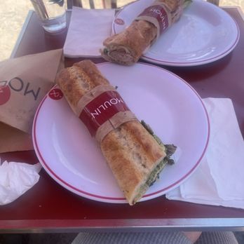 Moulin - Chicken pesto and ham and cheese - Bakeries Near Me - Newport Beach, California
