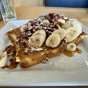 Poached - Banana Nut French Toast - Breakfast & Brunch Near Me - Shelby charter Township, Michigan Poached - Banana Nut French Toast - Breakfast & Brunch Near Me - Shelby charter Township, Michigan