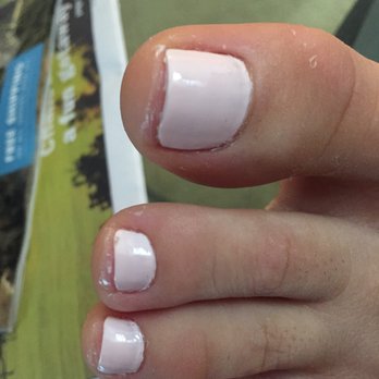 Oasis Nail & Spa - Ugh I could have done better myself - Nail Salons Near Me - Smithfield, Rhode Island