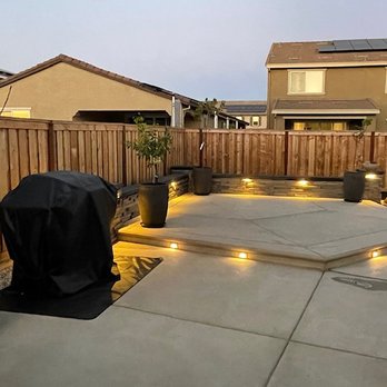 NT Landscaping Service - excellent work on the raised patio - Landscaping Near Me - Elk Grove, California