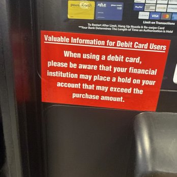Pilot Travel Center - Sign posted at the gas pump at Pilot gas station in a Mountain Home, Idaho on 7/5/26. - Gas Stations Near Me - Mountain Home, Idaho Pilot Travel Center - Sign posted at the gas pump at Pilot gas station in a Mountain Home, Idaho on 7/5/26. - Gas Stations Near Me - Mountain Home, Idaho