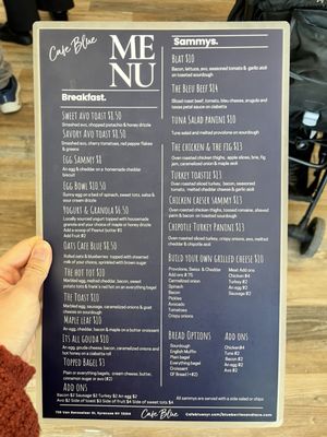 Menu photo 2 Cafe Blue Syracuse, NY Menu photo 2 Cafe Blue Syracuse, NY