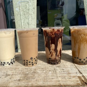 The Bobastop - Jasmine, tapioca milk, chocolate and caramel with boba - Bubble Tea Near Me - San Luis Obispo, California The Bobastop - Jasmine, tapioca milk, chocolate and caramel with boba - Bubble Tea Near Me - San Luis Obispo, California