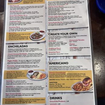 Chimi's Mexican Food - Menu. July 2025. - Mexican Near Me - Tulsa, Oklahoma Chimi's Mexican Food - Menu. July 2025. - Mexican Near Me - Tulsa, Oklahoma