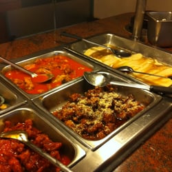 Kam Buffet - The delicious salmon and chicken!!