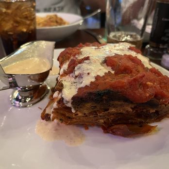 Palma Italian Kitchen - Lasagna with table service cheese boat - Pizza Near Me - CHAMPIONS GT, Florida Palma Italian Kitchen - Lasagna with table service cheese boat - Pizza Near Me - CHAMPIONS GT, Florida