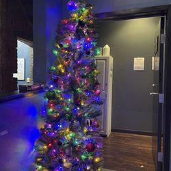 Gamers Arcade Bar - Colorful Christmas Tree @ Gamers Arcade Bar.
