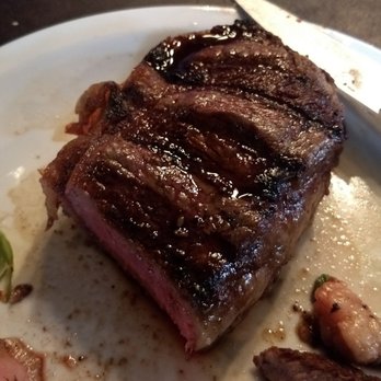 Don Julio - Halfway through my bife de chorizo, which I think is similar to the NY steak cut in the US. The grilled marks tasted especially good. - Steakhouses Near Me - Buenos Aires, C Don Julio - Halfway through my bife de chorizo, which I think is similar to the NY steak cut in the US. The grilled marks tasted especially good. - Steakhouses Near Me - Buenos Aires, C