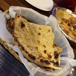 his Garlic Cheese Naan his Garlic Cheese Naan