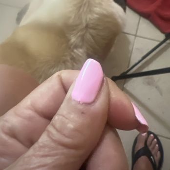 NK Nails and Spa - Not even filed, who does nails like this... - Nail Salons Near Me - Rowlett, Texas