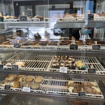 Sugarz Bakery - a display case full of pastries - Bakeries Near Me - Killingly, Connecticut