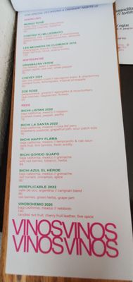 Menu photo 7 Bacanora Phoenix, AZ