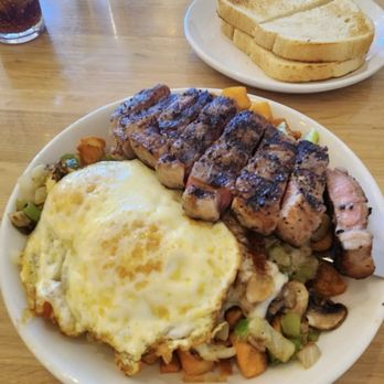 Eggsburgh - Steak Breakfast Bowl - Breakfast & Brunch Near Me - Salt Lake City, Utah Eggsburgh - Steak Breakfast Bowl - Breakfast & Brunch Near Me - Salt Lake City, Utah