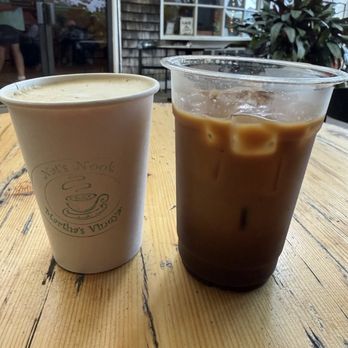 Nat's Nook - Iced dirty chai was the best I've had - Creperies Near Me - Tisbury, Massachusetts