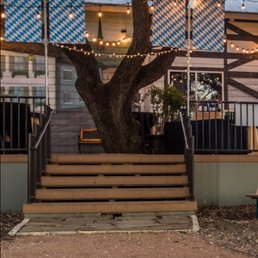 Bier Garten (lights, tables, & chairs already included!)