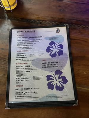 Menu photo 4 Hinano Café Venice, CA