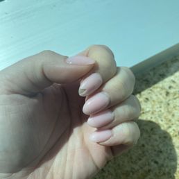 Chipped nails Chipped nails
