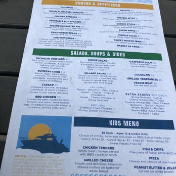 Bumpers Landing - Menu @ Bumpers Landing - Pizza Near Me - Harrison Township, Michigan