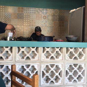 Cuatro Tacos - The kitchen. Looked super clean. - Tacos Near Me - San Miguel de Cozumel, ROO Cuatro Tacos - The kitchen. Looked super clean. - Tacos Near Me - San Miguel de Cozumel, ROO