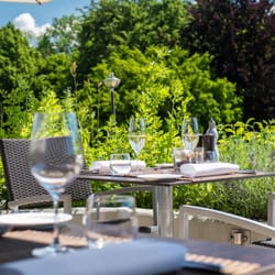Goldberg - Entdecken Sie unsere schöne Gartenterrasse in Fellbach - sie liegt direkt hinter dem Goldberg