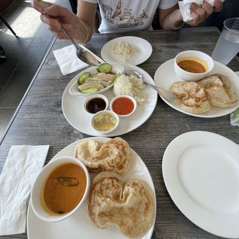 Ipoh Kopitiam - Our late dishes. We were still waiting for our Curry Noodles. - Malaysian Near Me - Alhambra, California
