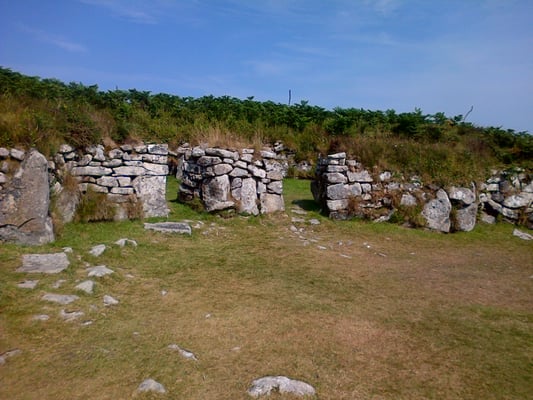 Chysauster Ancient Village by null