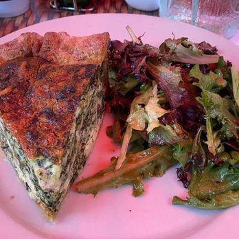 McGregor Cafe - Spinach bacon cheese quiche. - Breakfast & Brunch Near Me - Fort Myers, Florida McGregor Cafe - Spinach bacon cheese quiche. - Breakfast & Brunch Near Me - Fort Myers, Florida