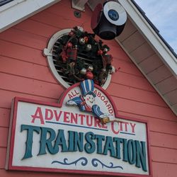 Adventure City Train Station - Entrance