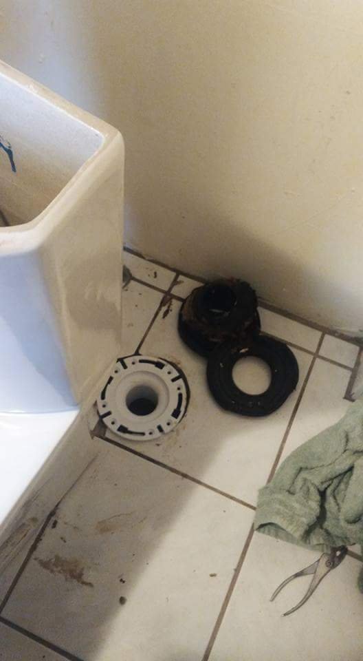 Slide of Auman's electrical and plumbing