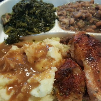 Mary's Southern Cooking - Baked chicken, collard greens, and black eyed peas - Soul Food Near Me - Mobile, Alabama Mary's Southern Cooking - Baked chicken, collard greens, and black eyed peas - Soul Food Near Me - Mobile, Alabama