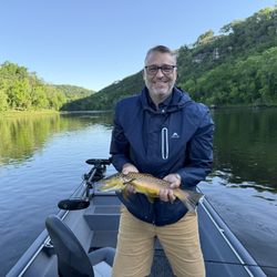 Papa Bill's White River Trout Guide Service - 20" Brown Trout at the White River. Thanks Jeff and Papa Bill's!