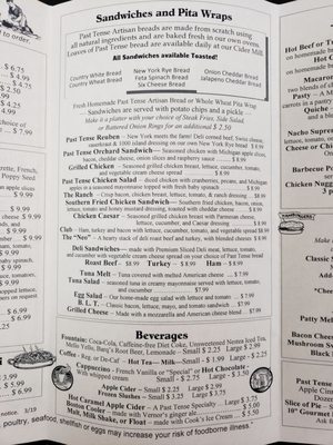 Menu photo 5 Past Tense - Cider Mill Lapeer, MI Menu photo 5 Past Tense - Cider Mill Lapeer, MI