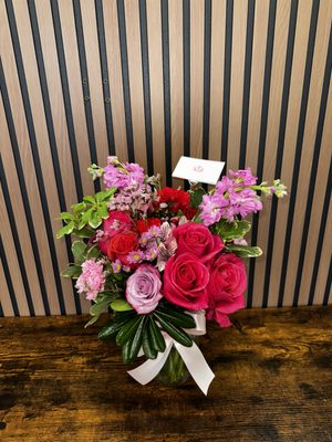 Birthday Flowers - This Birthday Flowers arrangement was created for a special celebration where the customer wanted something bright, elegant, and meaningful. We designed a premium bouquet using fresh, high-quality blooms sourced daily, combining roses, lilies, and seasonal accent flowers for a vibrant birthday look.

Every stem was hand-selected and arranged with attention to color, balance, and texture to create a cheerful, modern design. The final piece was professionally styled, packaged beautifully, and delivered on time in Baltimore for a memorable birthday surprise.

At Blooming Treasure, we specialize in custom floral designs for birthdays, anniversaries, celebrations, and same-day flower delivery. Each arrangement is made with care, creativity, and our boutique-style presentation.