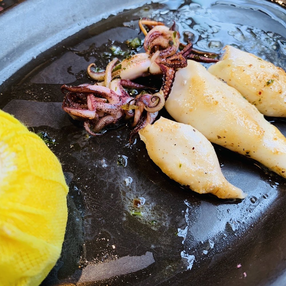 Valentina - Seared baby squid - Seafood Near Me - Encinitas, California Valentina - Seared baby squid - Seafood Near Me - Encinitas, California