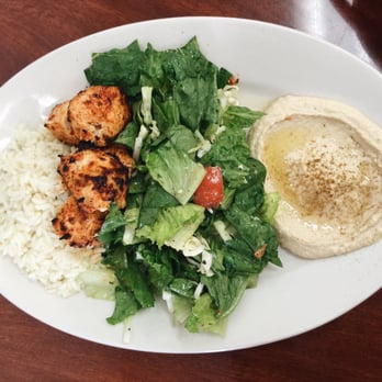 Mezzaterranean - Chicken Kabob Plate ($8.99) - Lebanese Near Me - Rancho Cucamonga, California Mezzaterranean - Chicken Kabob Plate ($8.99) - Lebanese Near Me - Rancho Cucamonga, California